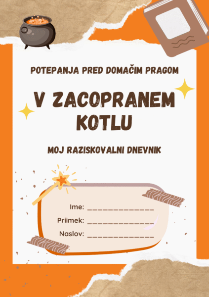 Fotografija naslovnice zvezka V zacopranem kotlu