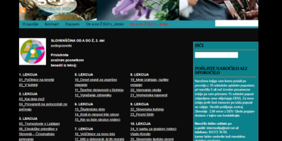 Zbirka zvočnih posnetkov za nadaljevalno raven učbenika 