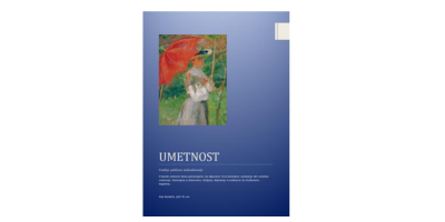 Priročnik z osnovami umetnostnih smeri, likovnih slogov - gradivo za srednjo šolo.