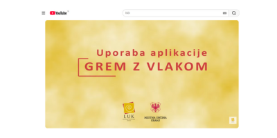 Videoposnetek o uporabi aplikacije 