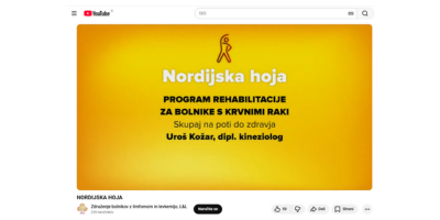 Video “Nordijska hoja” prikazuje osnovne tehnike hoje in potrebno opremo.