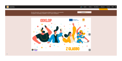 Digitalna soba pobega s kratkim interaktivnim kvizom o vplivu glasbe na sprostitev, razpoloženje in splošno dobro počutje.