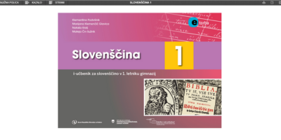 Naslovnica učbenika 