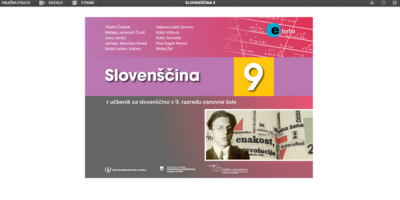 Naslovnica učbenika 